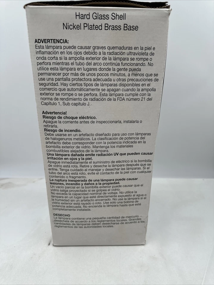 Halco Prolume 1000W Metal Halide Bulb BT56 MH1000/BT56/U/4K NEW - Image 3 of 4