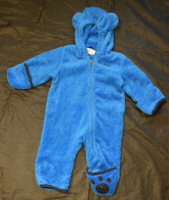 Columbia kuschel Overall Bär 3-6 Monate 62 68 TOP