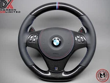 BMW E90 E92 E93 M3 DCT M Ring Napa M Performance Gloss Carbon Steering Wheel