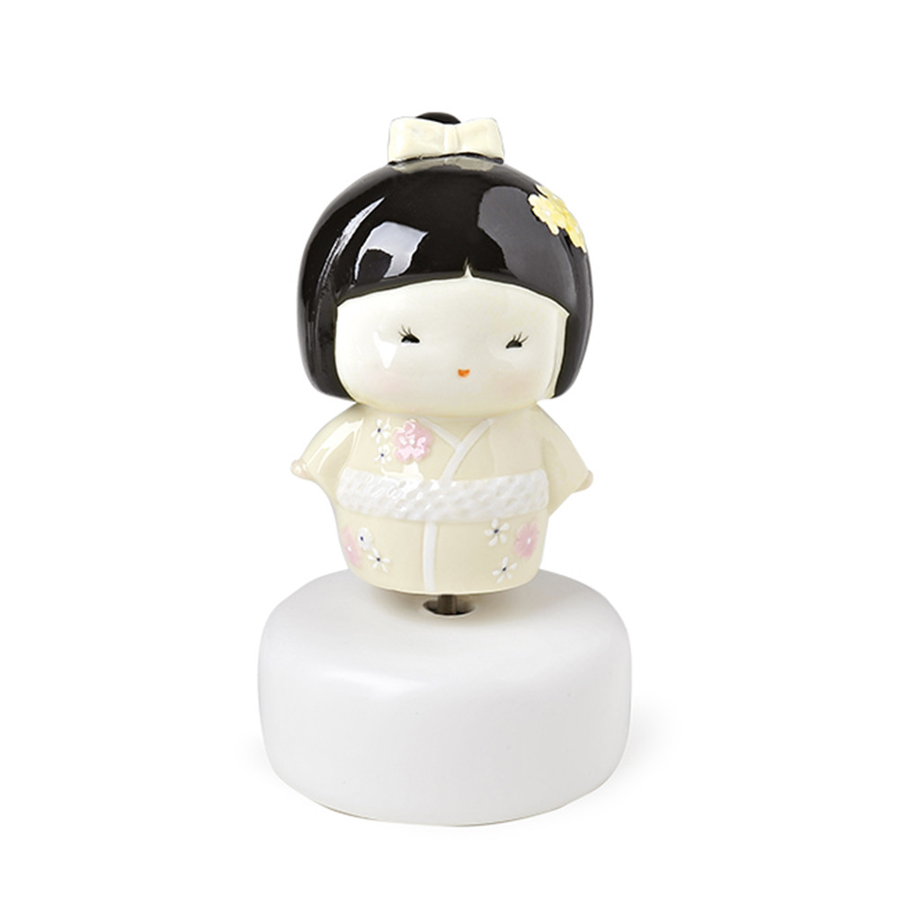 Carillon Design Sakura Royal Class 25994 in Porcellana Bianca 15cm