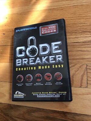 CODE BREAKER FOR PLAYSTATION 2 PELICAN ACCESSORIES OVER 3000 CODES PS2