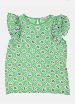 STELLA MCCARTNEY KIDS Designer Liberty Print Floral Girls Top Sz