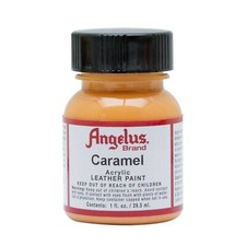 Angelus Acrylic paint CARAMEL - 29.5ml For Leather  Synthetic FREE POST 
