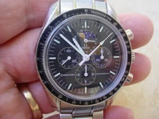 Omega Speedmaster Professional Moon Phase, Date. Exhibition Back, Box, Manual
