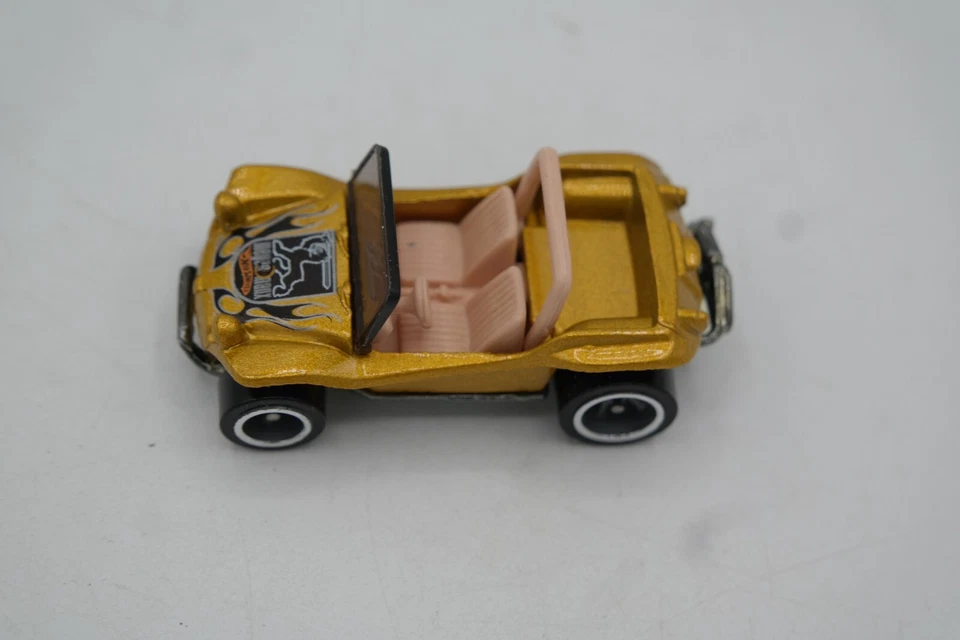 2005 Hot Wheels No139 багги Meyers Manx Sand Dune россыпью как новый с золотым перилом и золотом - Изображение 2 из 4