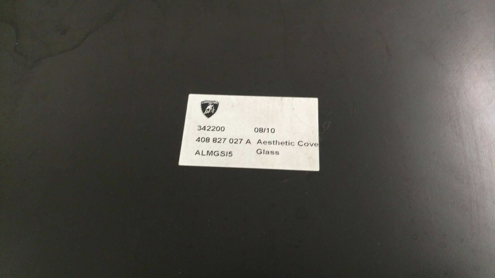 LAMBORGHINI GALLARDO LP550 560 TRUNK LID TRANSPARENT ENGINE BONNET OEM 408827027