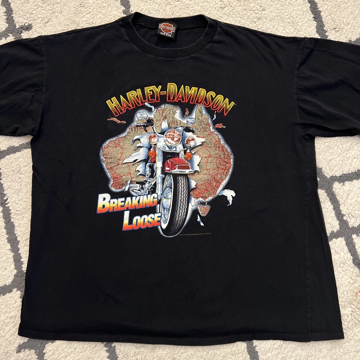 vintage harley davidson t shirt australia