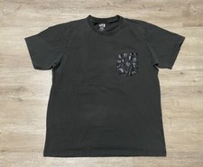 T-shirt uomo Uniqlo x George Sowden taglia L grigia fantasia geometrica con tasca