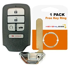 Replacement for Honda Civic 2016 2017 2018 Keyless Smart Prox Remote Car Key Fob
