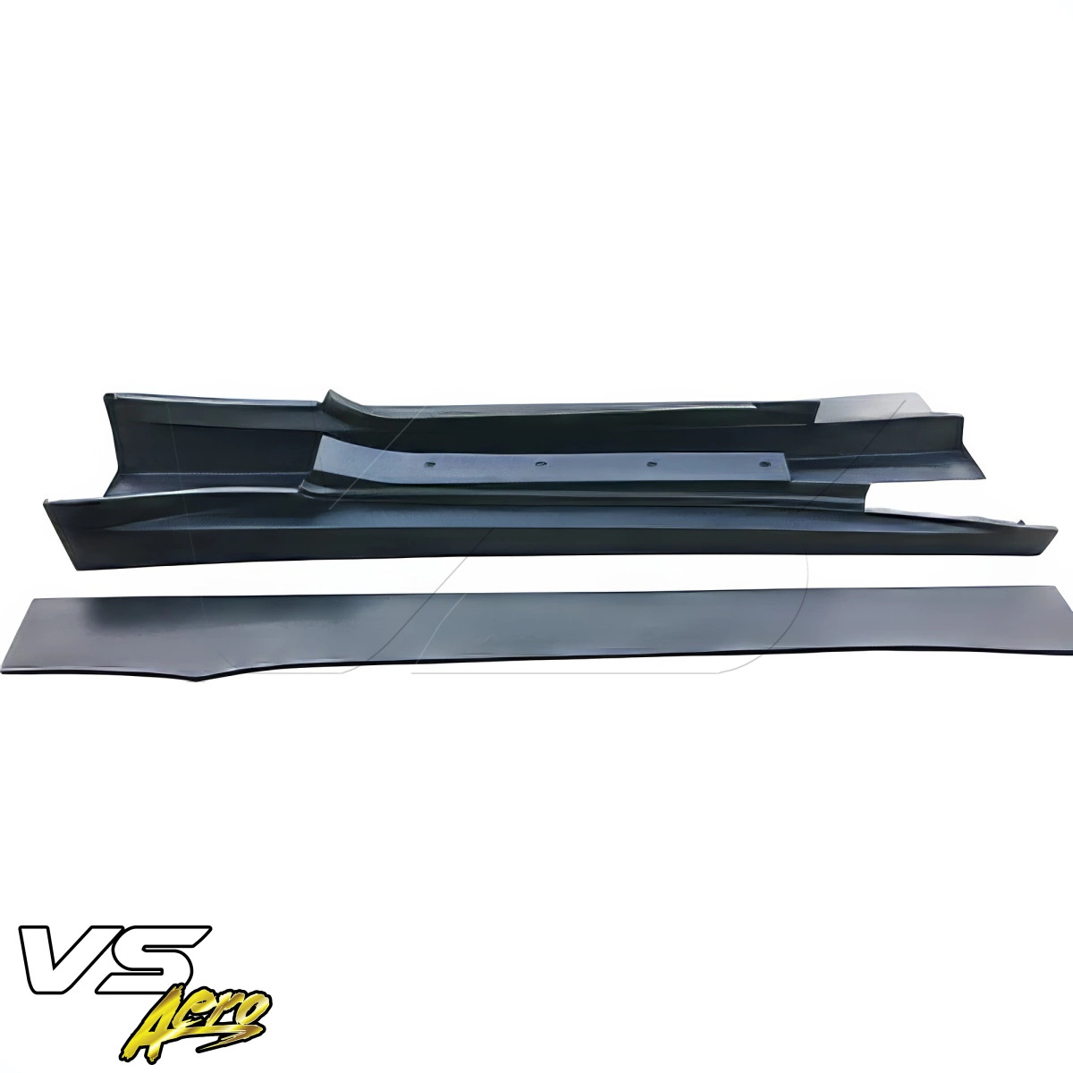 VSaero FRP LBPE Wide Body Side Skirts 4pc for GranTurismo Maserati 08-17 vsaero