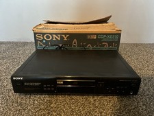 Sony CDP-XE510 Compact Disc Stereo Audio CD Player HiFi Separates