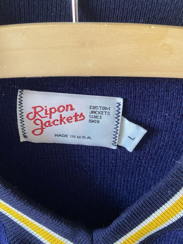 Suéter de golf vintage UC Riverside chaquetas Ripon hechas en EE. UU. talla L grande Foto 2 de 4