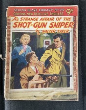 Sexton Blake Library 339 The Strange Affair Of The Shot-Gun Sniper Walter Tyrer