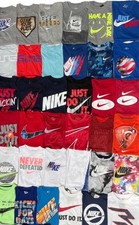 NIKE Boy s Short Sleeve T-shirts DRI-FIT or CTTN Blend; Sizes 4-7 or Youth XS-XL