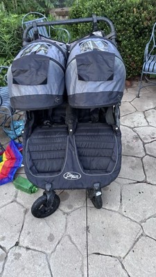 Baby Jogger City Mini GT2 All-Terrain Double Stroller Jet Black, Foldable