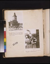 Frank G. Carpenter,1923,Romania,Church in Plaza,Brasov,Transylvania,Baby