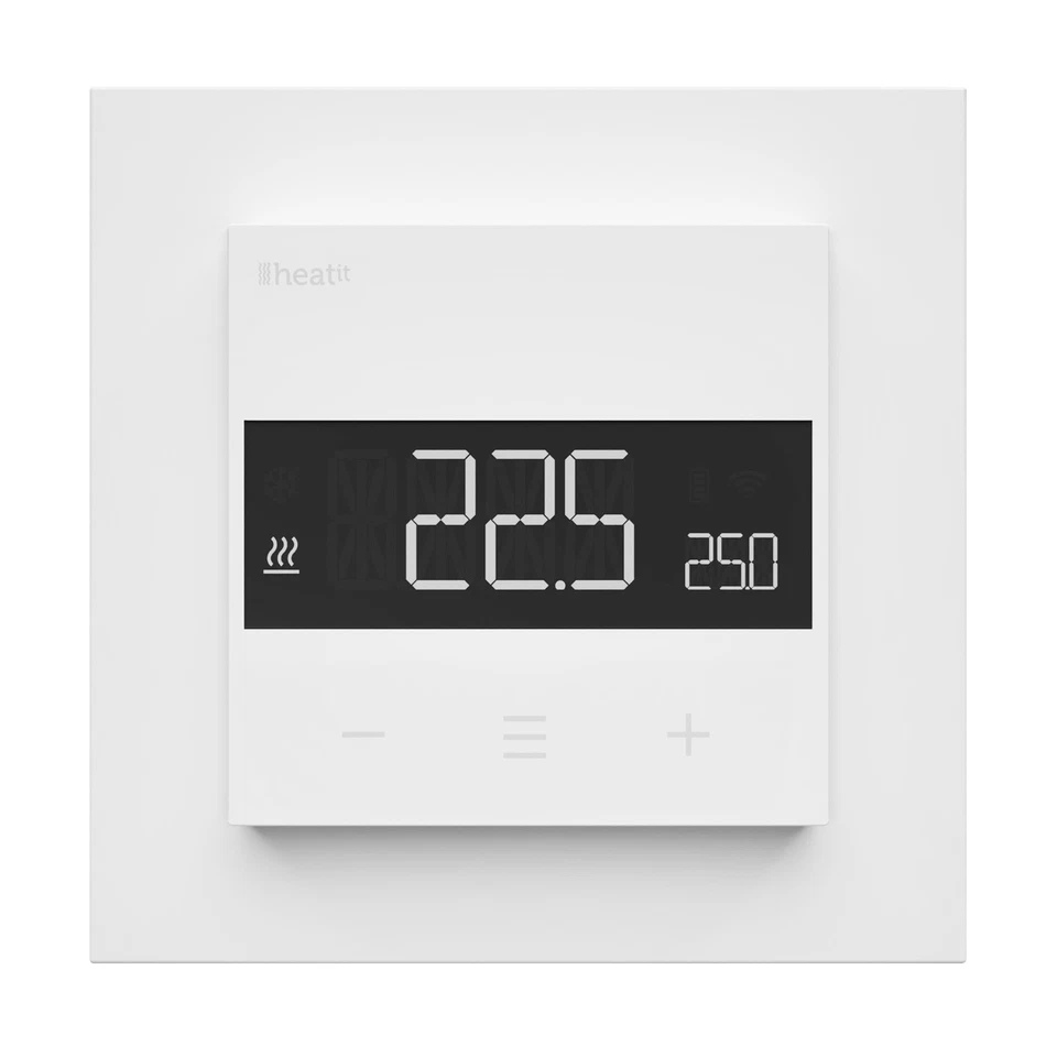 Thermostat Heatit Z-TRM6 Z-Wave Raumregler Touchscreen Raumthermostat Steuerung - Bild 2 von 4