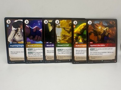 (ENG) League of Legends Riftbound - Spiritforged Base (Non-Foil) PICK YOUR CARD!