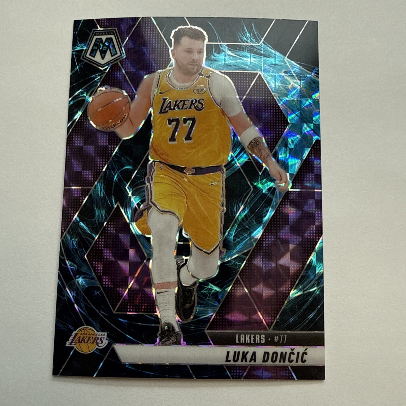 2024-25 Panini Mosaic NBA - Luka Doncic Genesis Case Hit SSP #100 LA Lakers