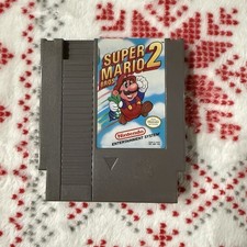Authentic Super Mario Bros 2 (Nintendo NES 1988) And Authentic Tetris With Cover