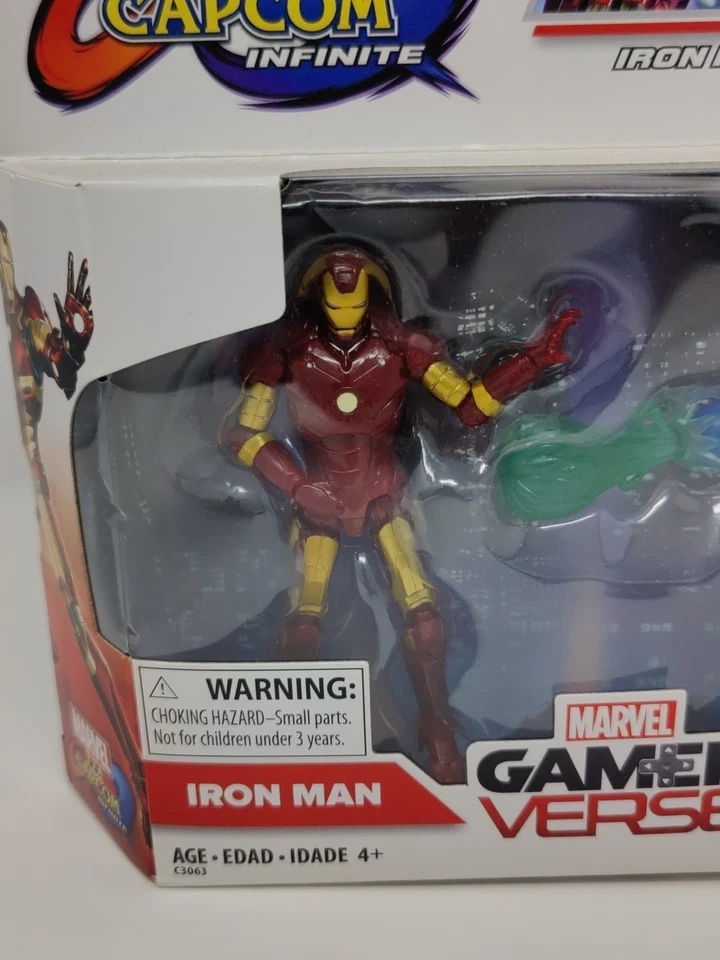 Marvel vs. Capcom Infinite 3,75” IRON MAN VS MEGA MAN X Target exclusivo paquete de 2 Foto 4 de 4