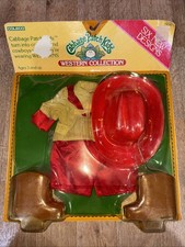 Coleco Cabbage Patch Niños Traje Occidental Vaquero Vaquera De Colección 1984 Nuevo