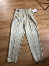 VTG Y2K Liz Claiborne Liz sport Size 8 Beige Pants Cotton High Rise
