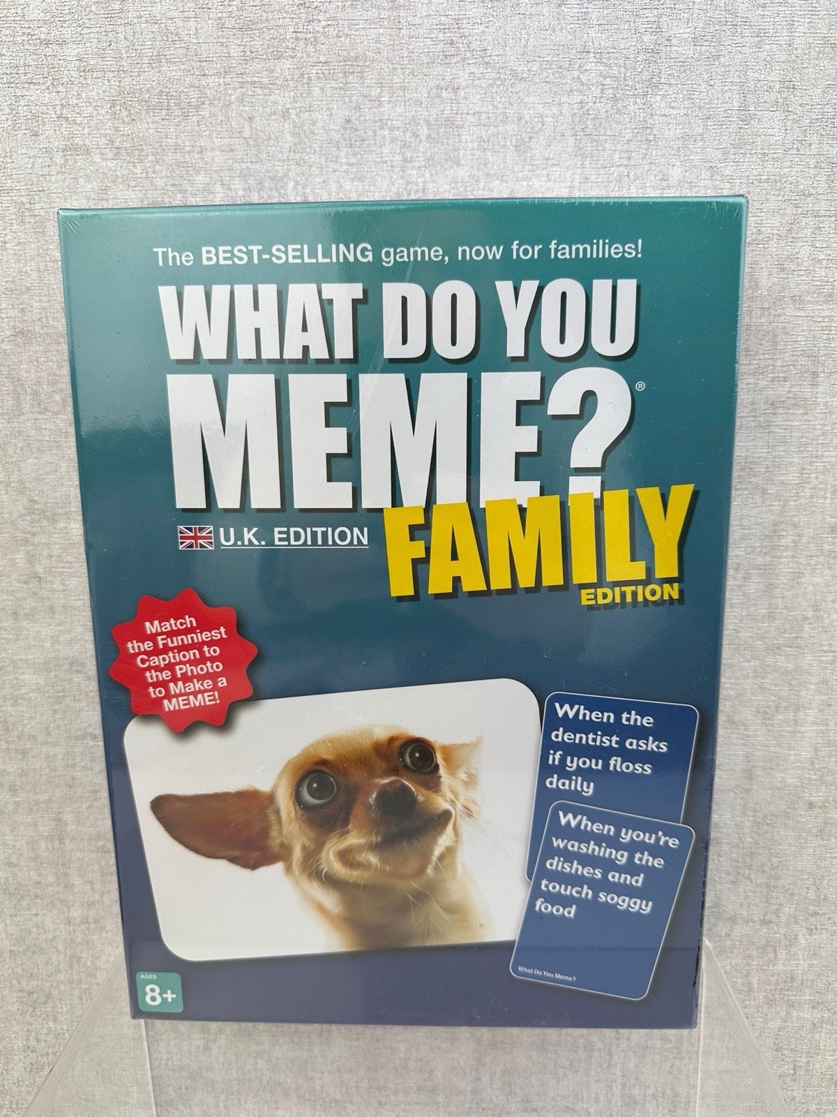 What Do You Meme Family Edition Hilarious Party Card Game Ages 8+ New & Sealed