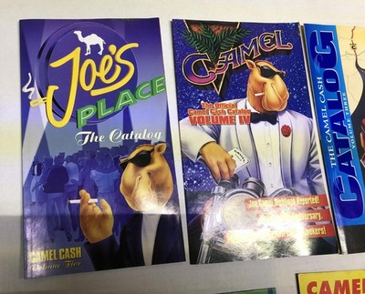 Camel Cash Catalogs Volume 3 IV 6 vintage cigarette joe place cool