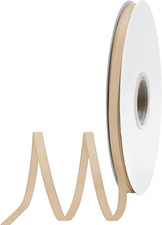 Tan Grosgrain Ribbon 1/4 Inch X 100 Yards Double Face Ribbon for Flower Bouquet