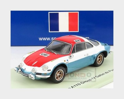 1:43 Spark Renault A110 Alpine Gr.Iv Salon De Paris 1972 SF247 Modell