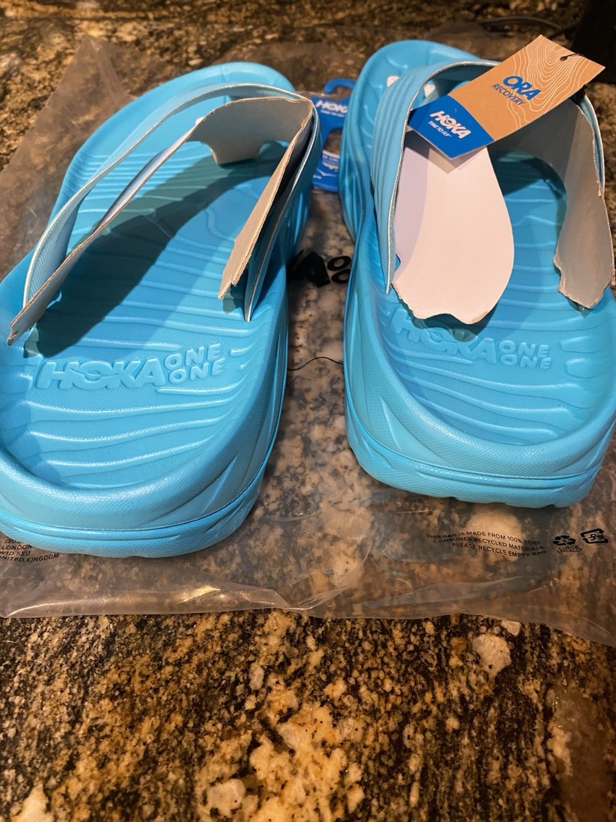 NEW Mens Hoka Ora Recovery Flip Flop Sandals Size 11 shoes | eBay