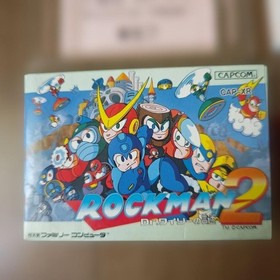 Mega Man 2 Rockman 2 Famicom Japan CIB Complete in Box Tested Working
