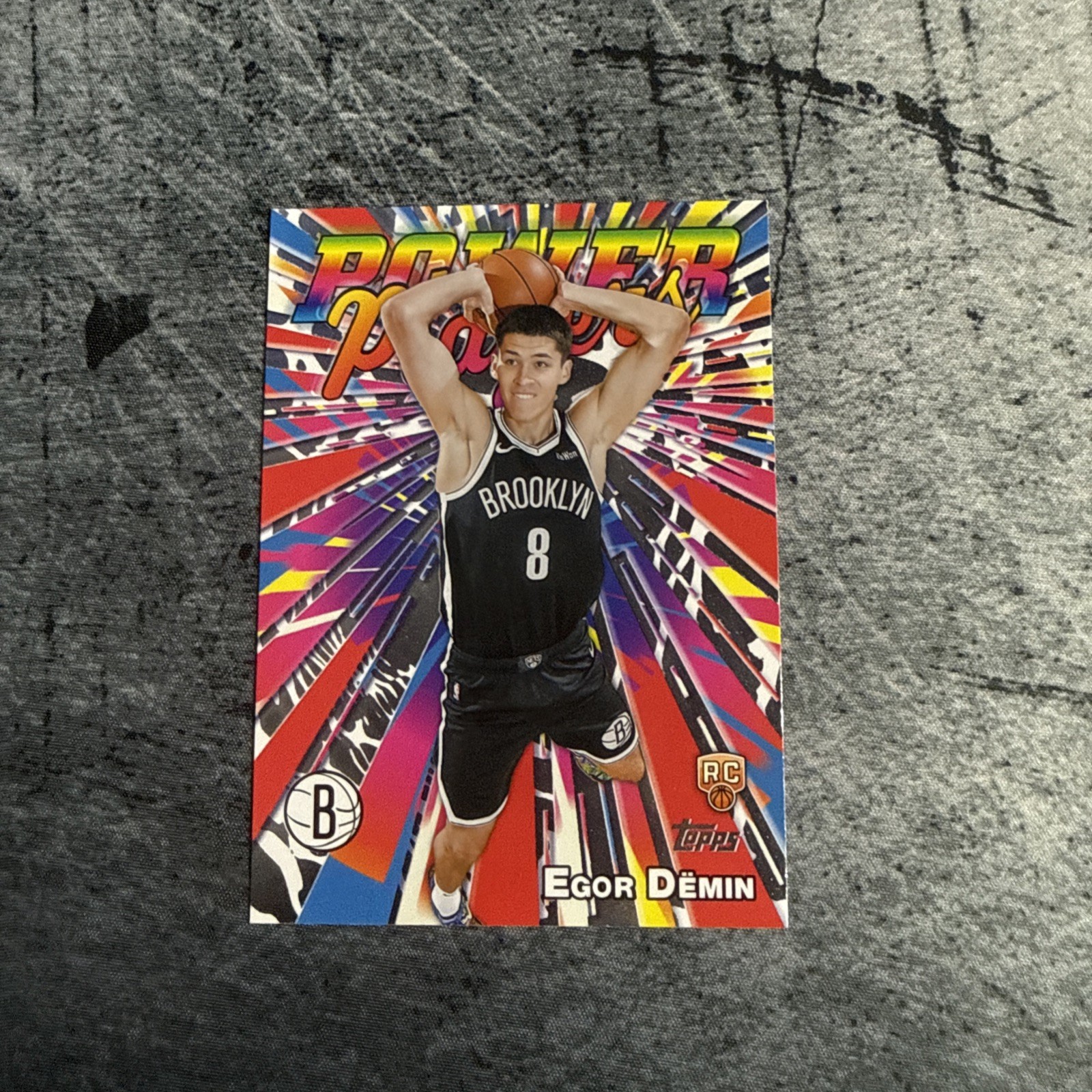 2025-26 Topps - Power Players Egor Demin #PP-18 Green Holofoil /99 (RC)