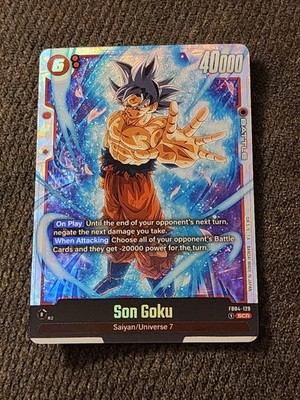 Dragon Ball Super: Fusion World (Ultra Limit) Son Goku FB04-129 Secret Rare SCR
