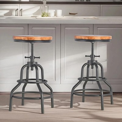 Industrial Vintage Counter Stool, Kitchen Counter Height
