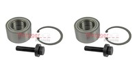 Metzger 2X Radnabe Radlagersatz Vorderachse FüR VW Amarok 2H S1B 2HA 2HB