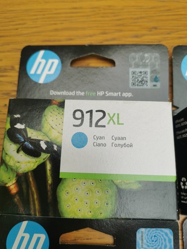 Wkłady atramentowe HP 912 XL x 4 do OfficeJet Pro 8010/8020 cyjan magenta 825 stron - Zdjęcie 3 z 14