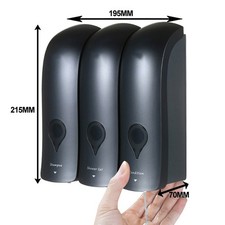 Syst??me de distribution de liquide mural de remplissage sans effort en or/gris/