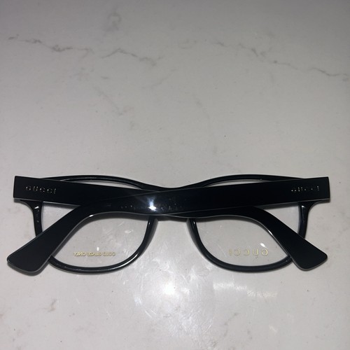 Gucci Eyeglasses GG 1344O Black Full Rim Plastic Eyewear 53-18-145 - Picture 2 of 7