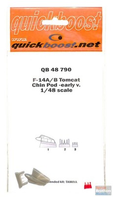 QBT48790 1:48 Quickboost F-14A F-14B Tomcat Chin Pod Early (TAM kit)