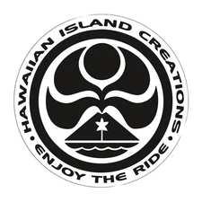 Hawaiian Islands Creations sticker weatherproof bumper vinyl decal