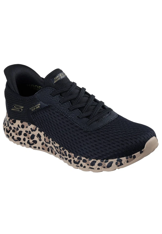 Skechers Femmes Slip-Ins BOBS Sport Squad Chaos Daily Prowl 117246 BLK - Photo 1/4