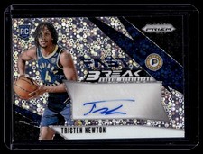 2024-25 Panini Prizm Fast Break Auto Tristen Newton RC Auto Indiana Pacers