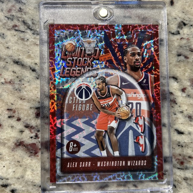 2025-26 Topps Limited Stock Legends Alex Sarr Flash Drop 43/50 #LST-35