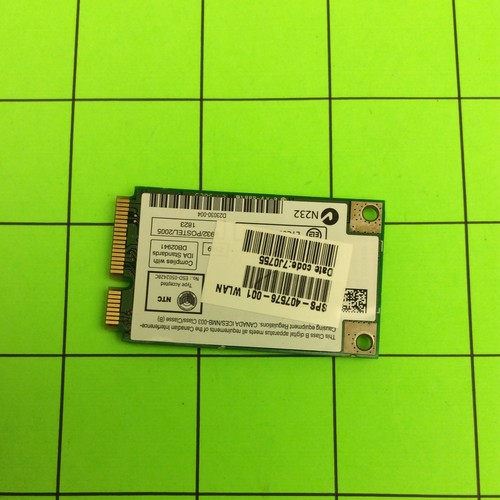 Laptop Computer 4075776-001 396331-001 WM3945ABG Wlan Card Network Card - Picture 3 of 5