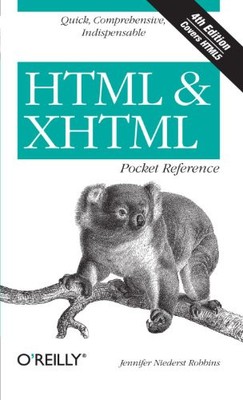 HTML & XHTML POCKET REFERENCE: QUICK, COMPREHENSIVE, By Jennifer Niederst Mint