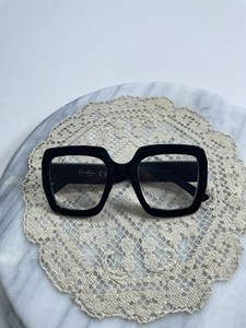 Jessica Simpson Bold Oversized Square Reading Glasses + 3 Black Frame