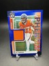 2025 Panini Donruss Optic RJ Harvey Rookie Phenom Relic Blue Hyper - Broncos