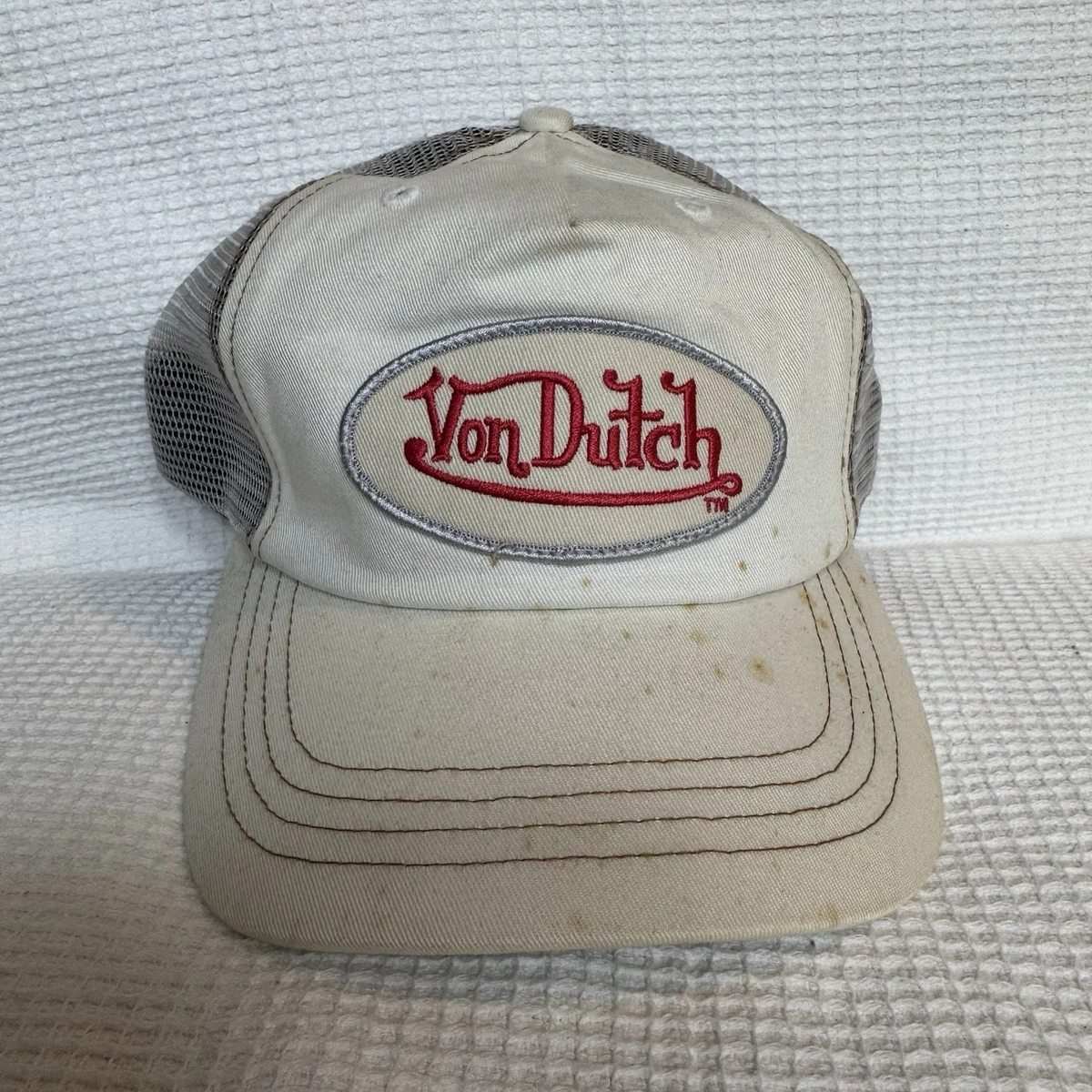 Von Dutch White Trucker Hats for Men for sale | eBay display picture 2